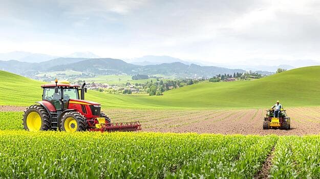 European agricultural landscape